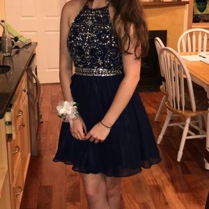 Camille la Vie short prom dress